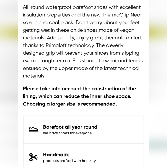 Be Lenka ArcticEdge Barefoot Boots - Charcoal - Picture 9 of 10